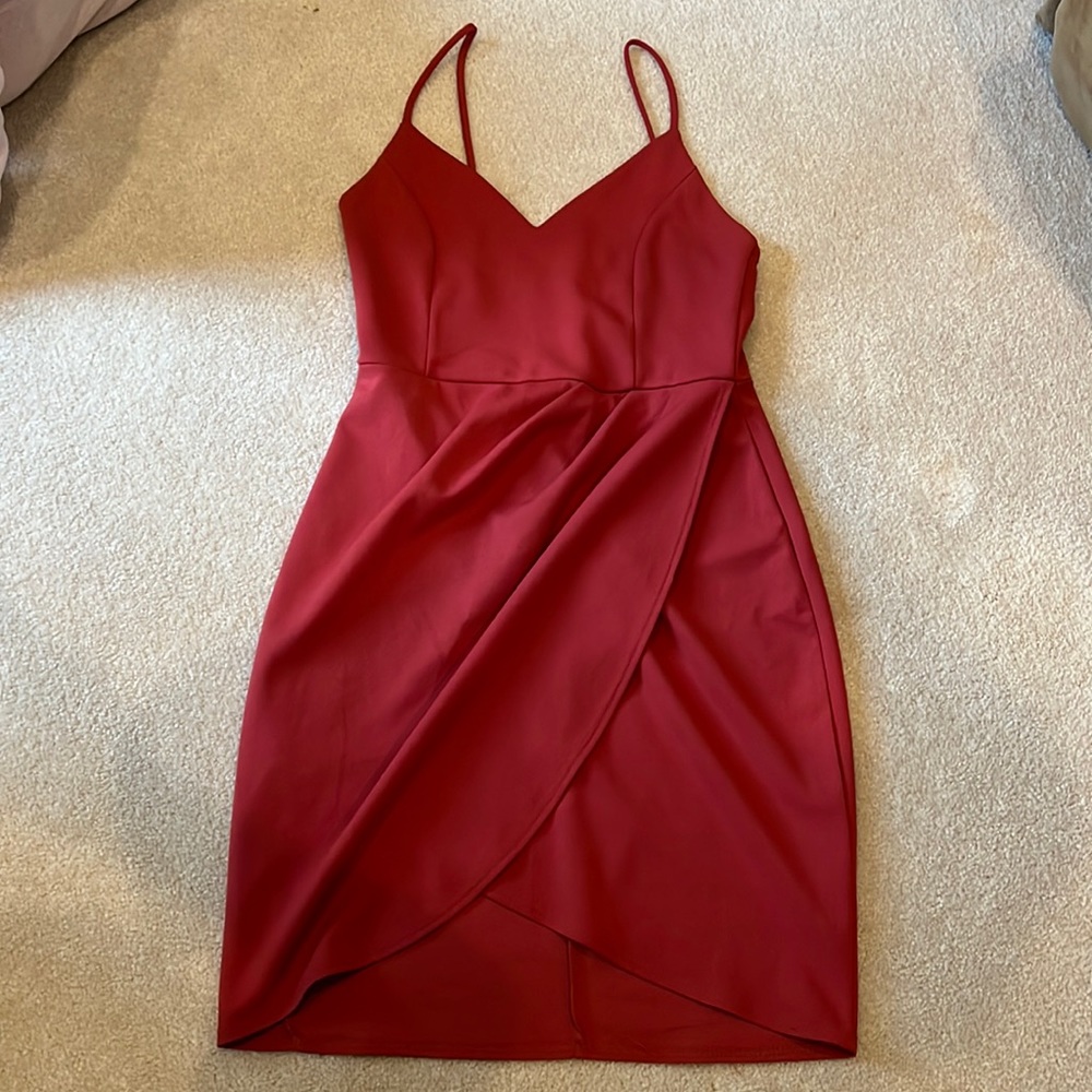 Red/pink Lulus dress